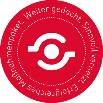 Weiter gedacht. Sinnvoll vernetzt. Erfolgreiches Maßnahmenpaket.