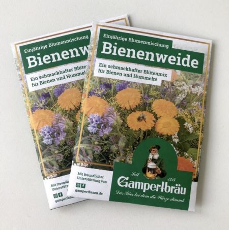 Gestaltung Blumenmischung "Bienenweide"