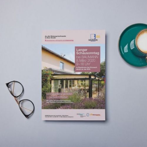 Text, Druck und Gestaltung Flyer Kronach