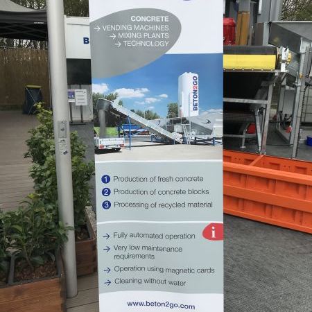 Gestaltung und Druck Messebanner Werbeagentur Kronach Oberfranken