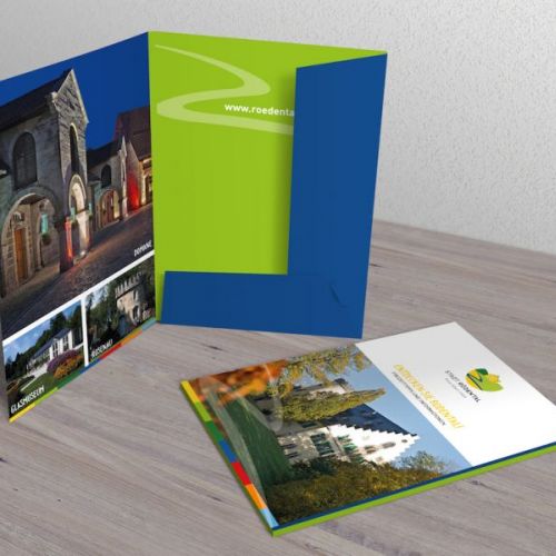 Gestaltung Firmenbroschüre Raum CO